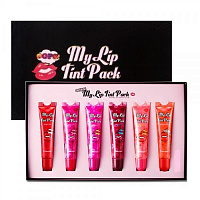 Тинт для губ Berrisom Oops! My Lip Tint Pack 6 оттенков оптом в Саратов 