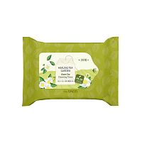 Салфетки очищающие с экскрактом зеленого чая The Saem Healing Tea Garden Green Tea Cleansing Tissue оптом в Саратов 